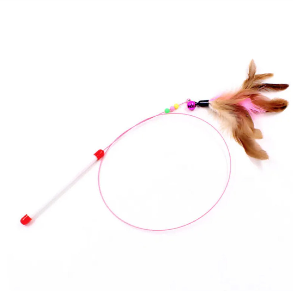 Petora99 Feather Teaser Wand — Interactive Chase & Exercise Toy