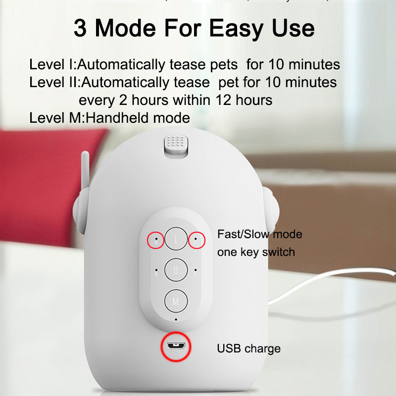 Petora99 Smart Automatic Laser Cat Toy — Robot Interactive Chase
