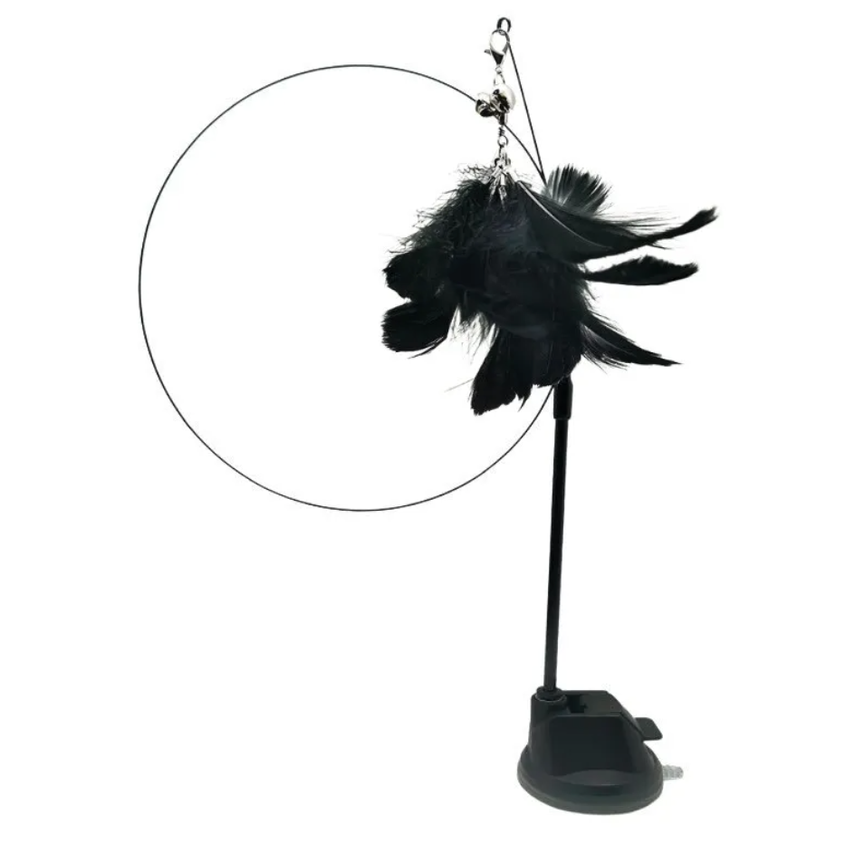 Petora99 Feather Teaser Wand — Interactive Chase & Exercise Toy