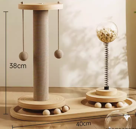 Petora99 Durable Cat Scratching Post — Sisal Ball Play Tower