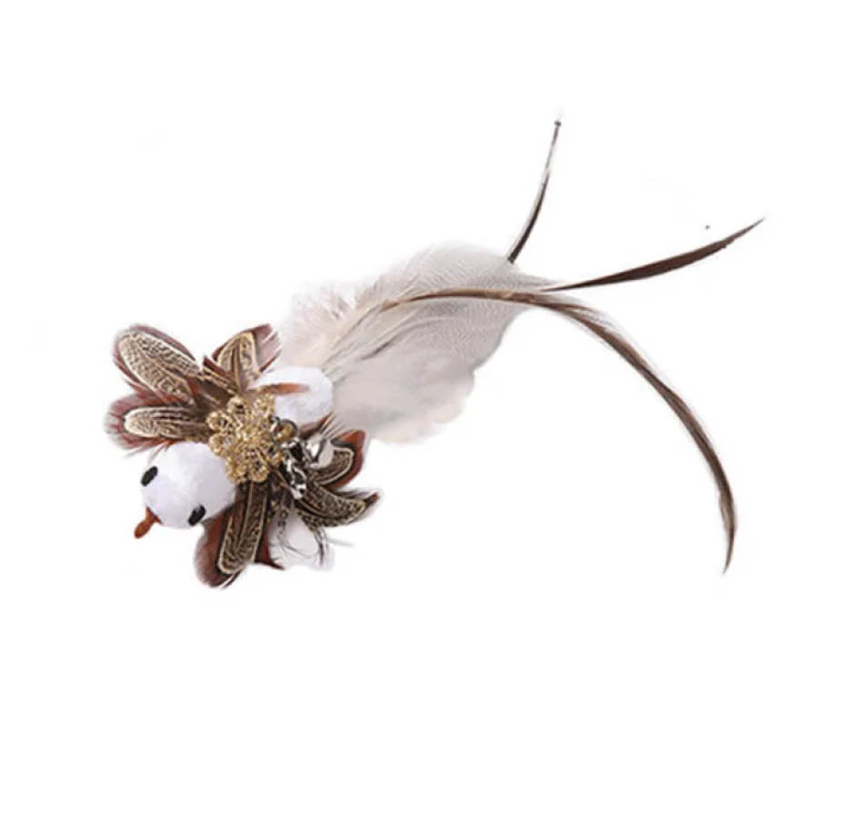 Petora99 Feather Teaser Wand — Interactive Chase & Exercise Toy