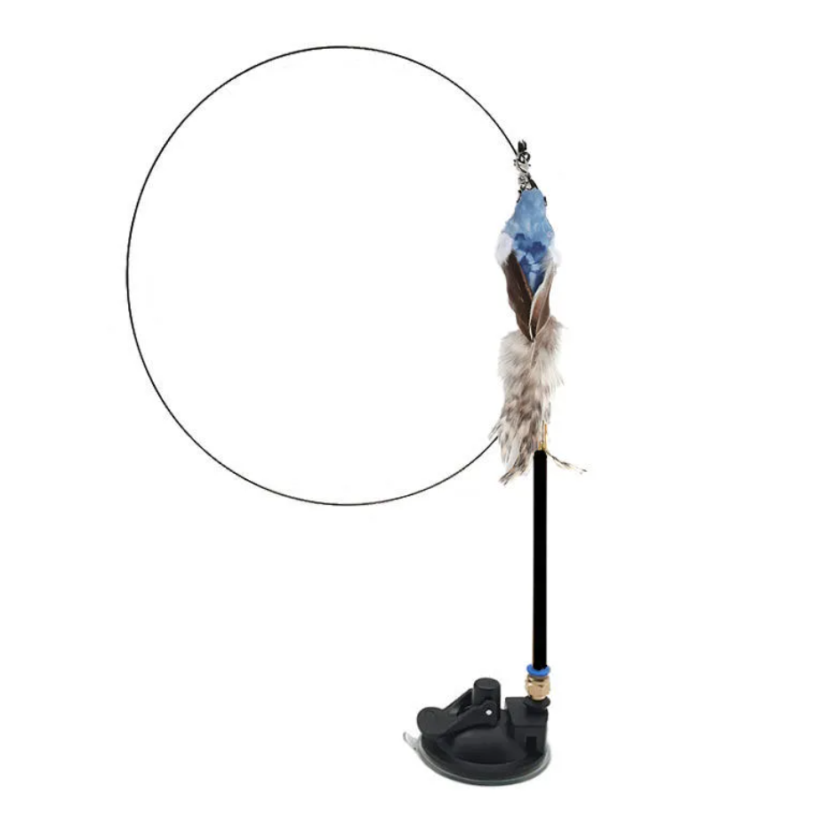 Petora99 Feather Teaser Wand — Interactive Chase & Exercise Toy