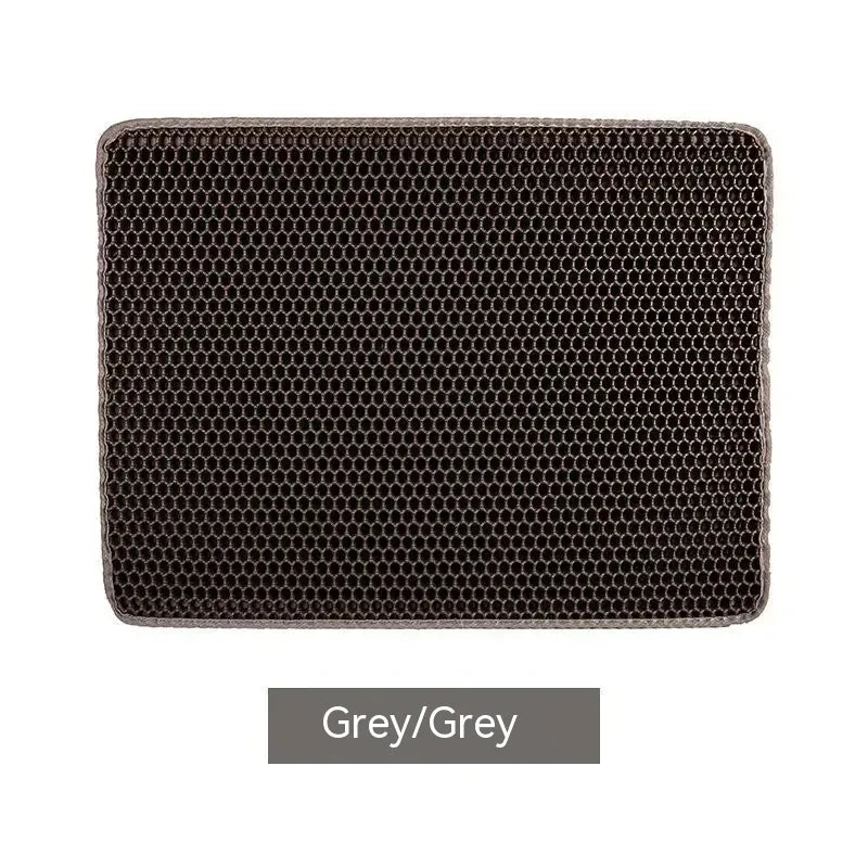 Petora99 Honeycomb Cat Litter Trapping Mat — Easy-Clean Scatter Control