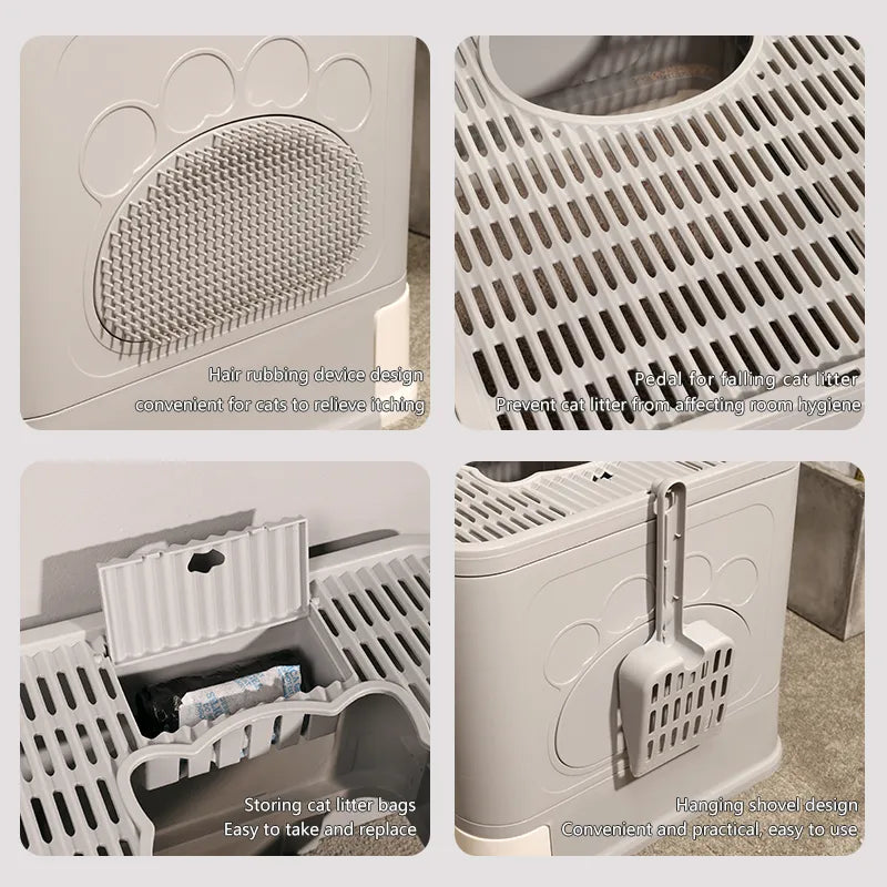 Petora99 Compact Odor-Proof Litter Box — Built for Small Spaces