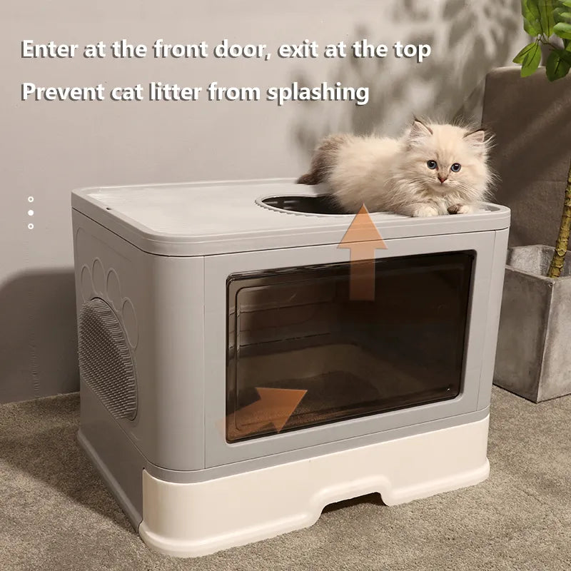 Petora99 Compact Odor-Proof Litter Box — Built for Small Spaces