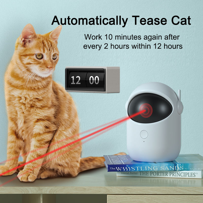 Petora99 Smart Automatic Laser Cat Toy — Robot Interactive Chase