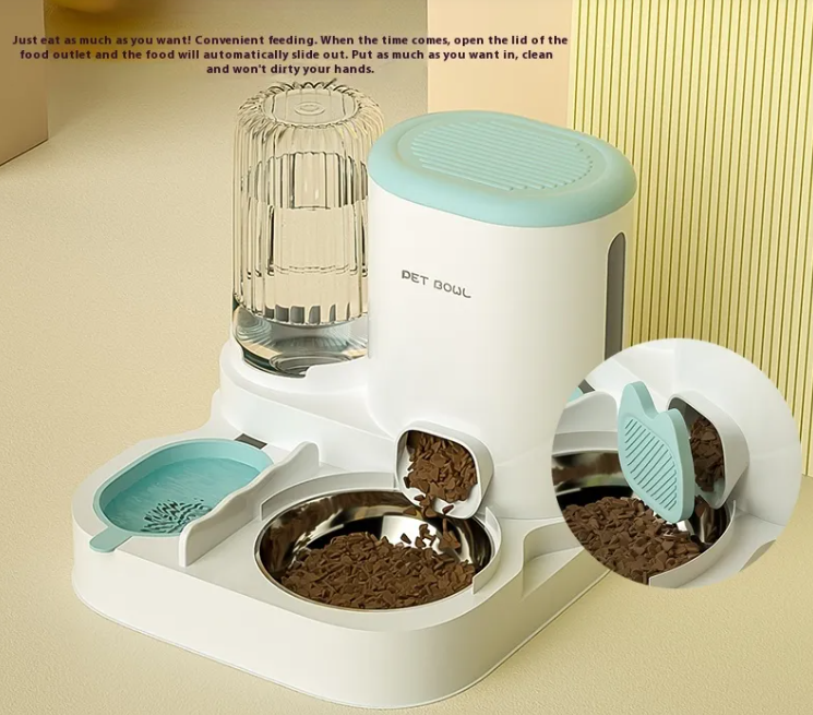 Petora99 2-in-1 Water Fountain & Food Bowl — Fresh Hydration Station