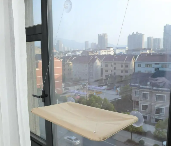 Petora99 Window-Mounted Cat Hammock — Sunny Perch Bed