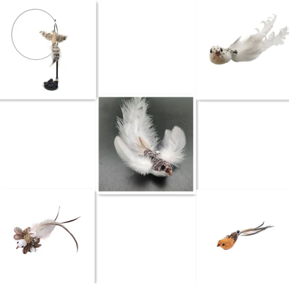 Petora99 Feather Teaser Wand — Interactive Chase & Exercise Toy