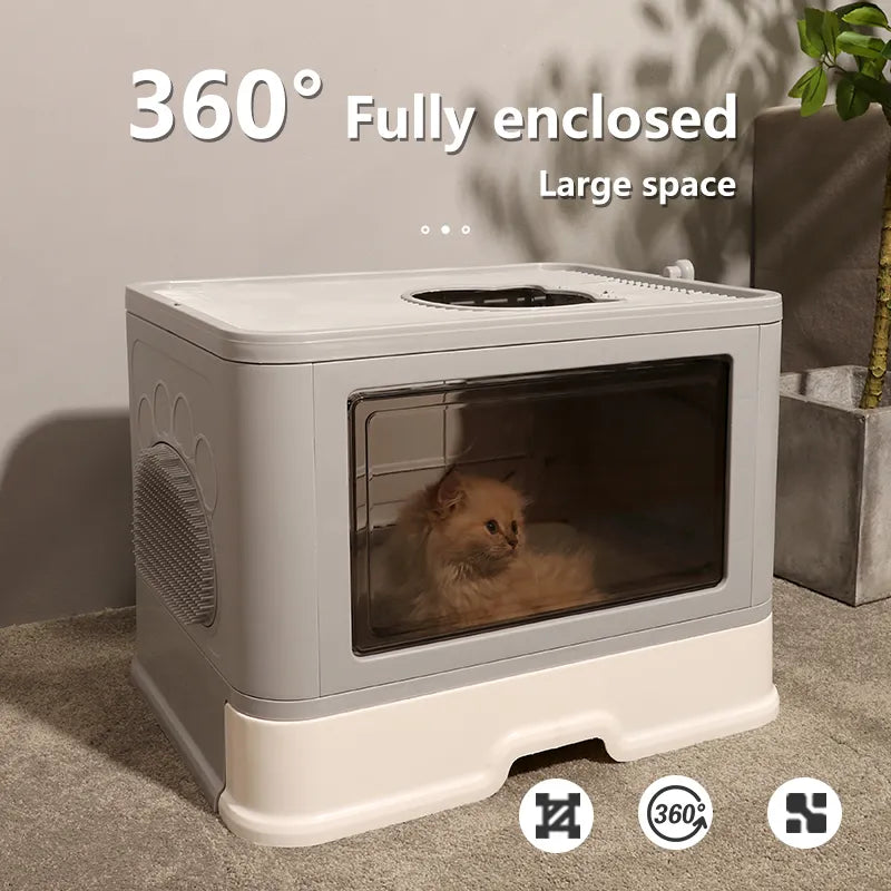 Petora99 Compact Odor-Proof Litter Box — Built for Small Spaces