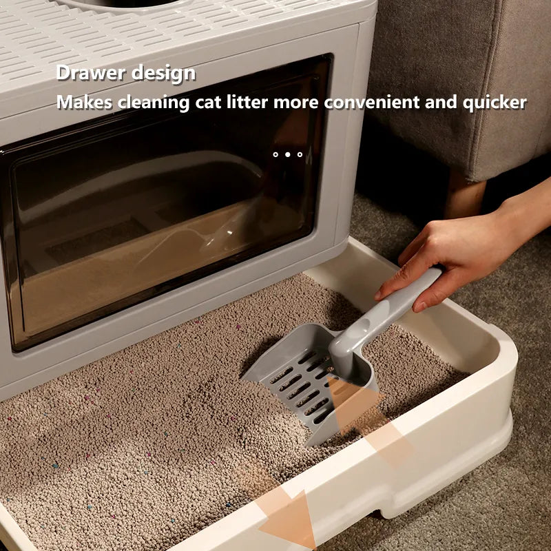 Petora99 Compact Odor-Proof Litter Box — Built for Small Spaces