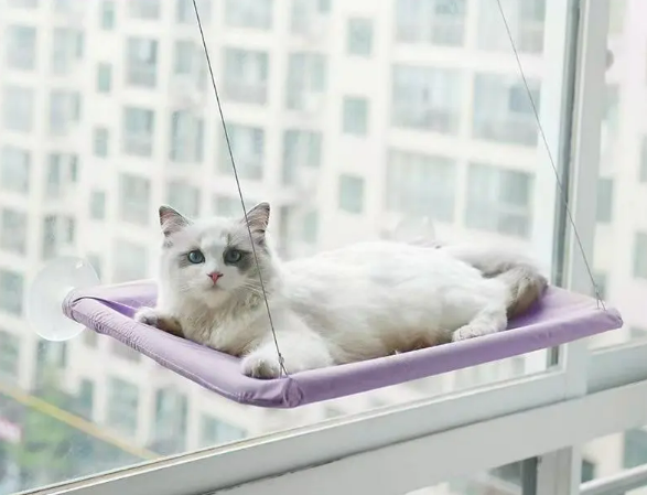 Petora99 Window-Mounted Cat Hammock — Sunny Perch Bed