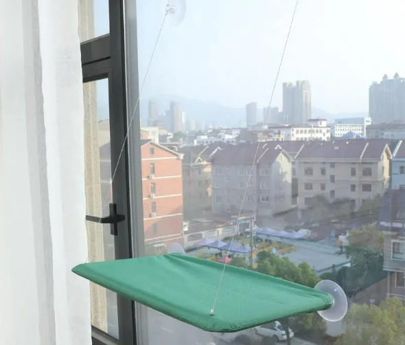 Petora99 Window-Mounted Cat Hammock — Sunny Perch Bed